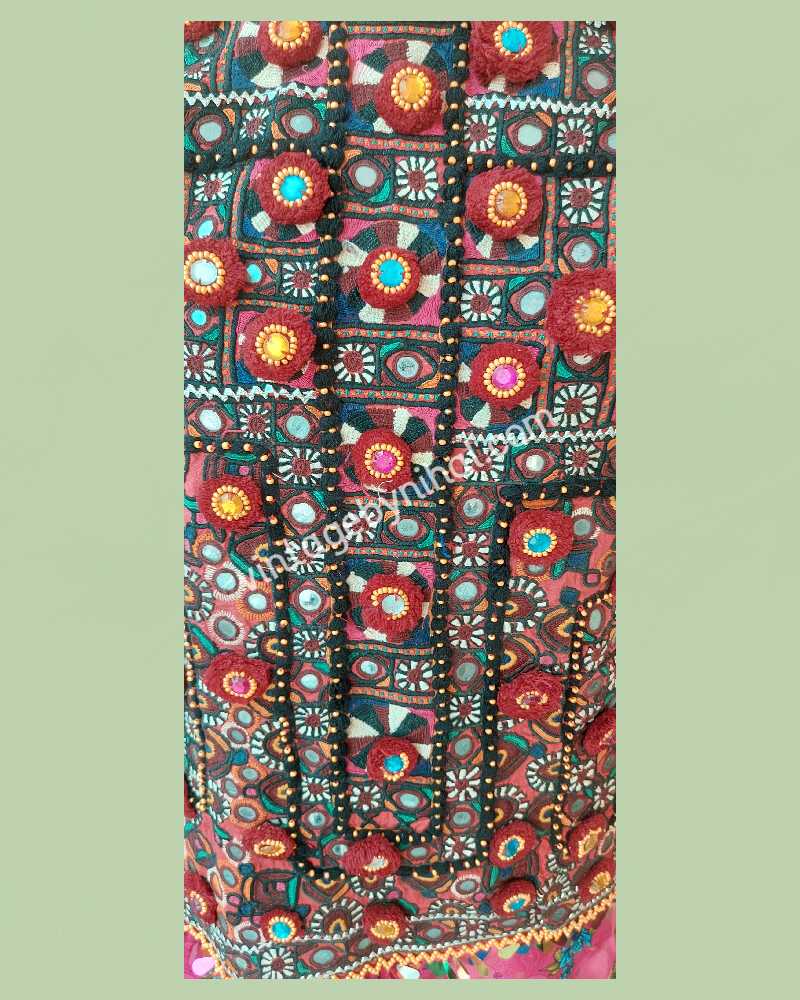 Banjara Tunic Dress Made By The Meghwal Nomadic Tribe From Kutch, Gujarat 